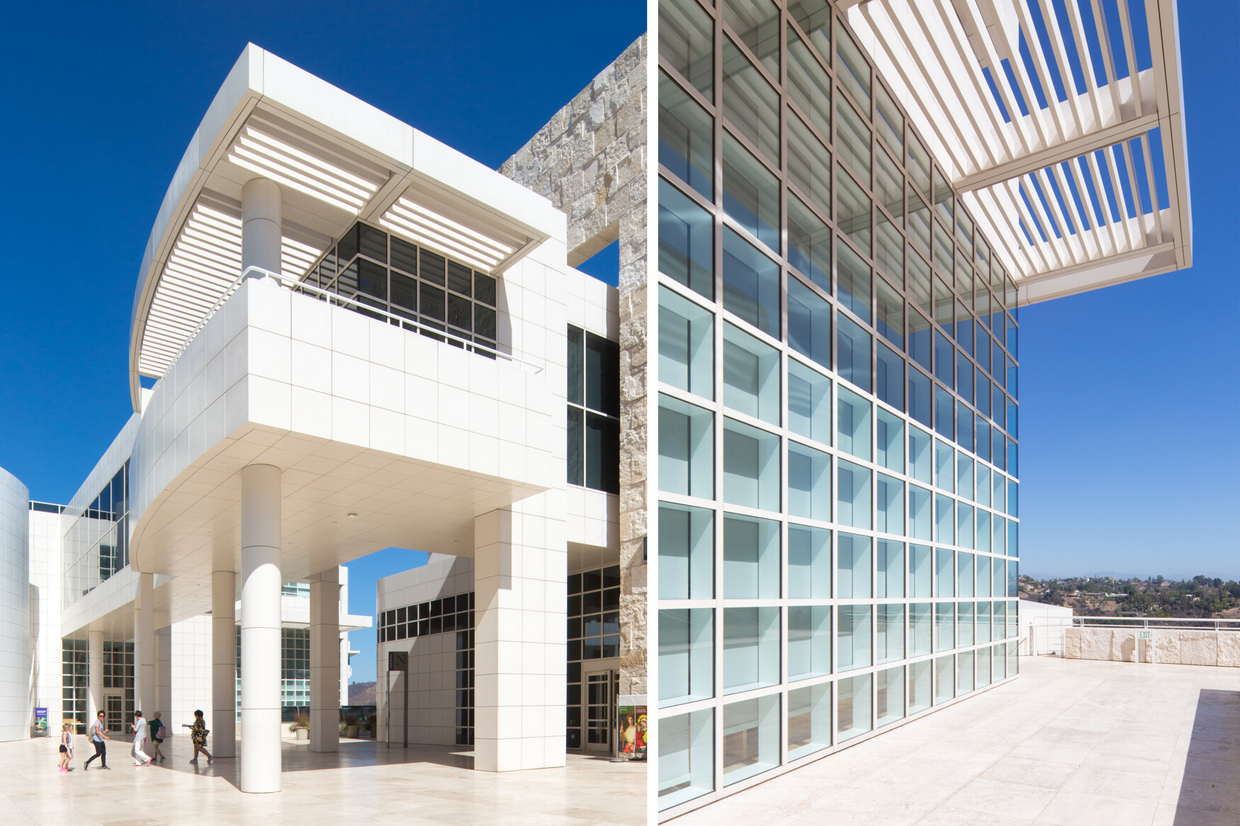 THE GETTY MUEUM, LOS ANGELES  Richard Meier