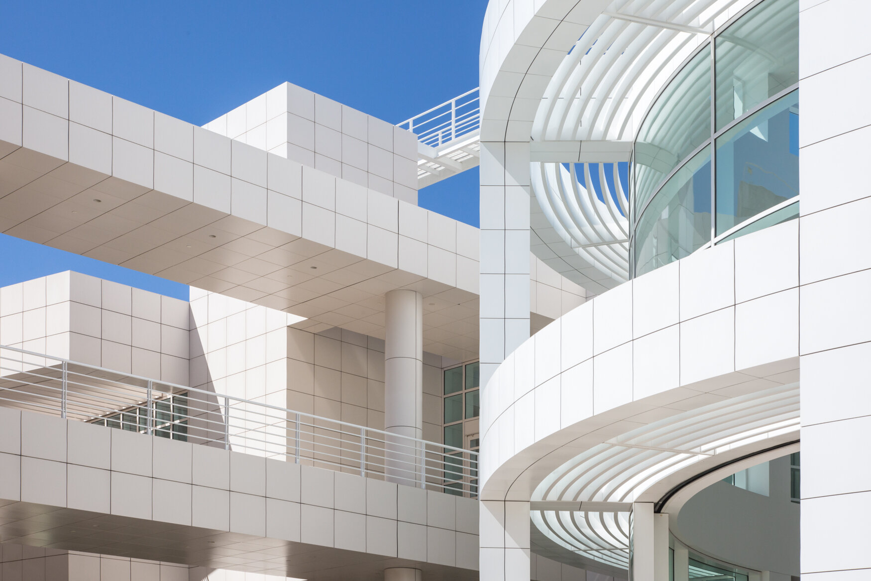 THE GETTY MUEUM, LOS ANGELES  Richard Meier