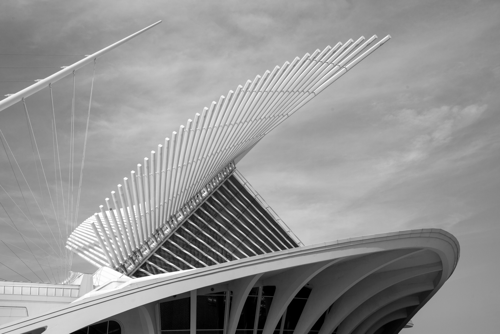 BURKE BRISE SOLEIL, MILWAUKEE ART MUSEUM Santiago Calatrava