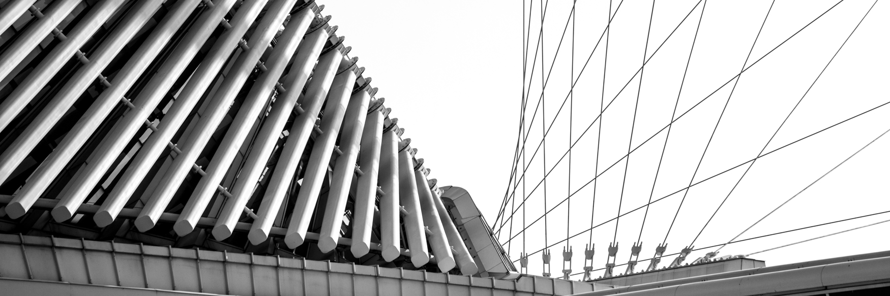 Bridge to the Quadracci pavilion, Milwaukee Art Museum, Santiago Calatrava
