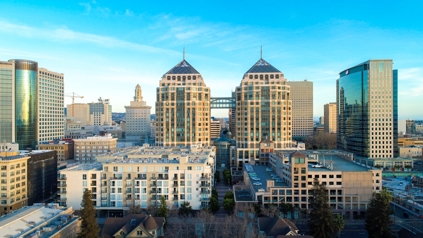 Oakland downtown aerial, CA - photographs by brightroomSF Architectural Photography San Francisco-1.jpg