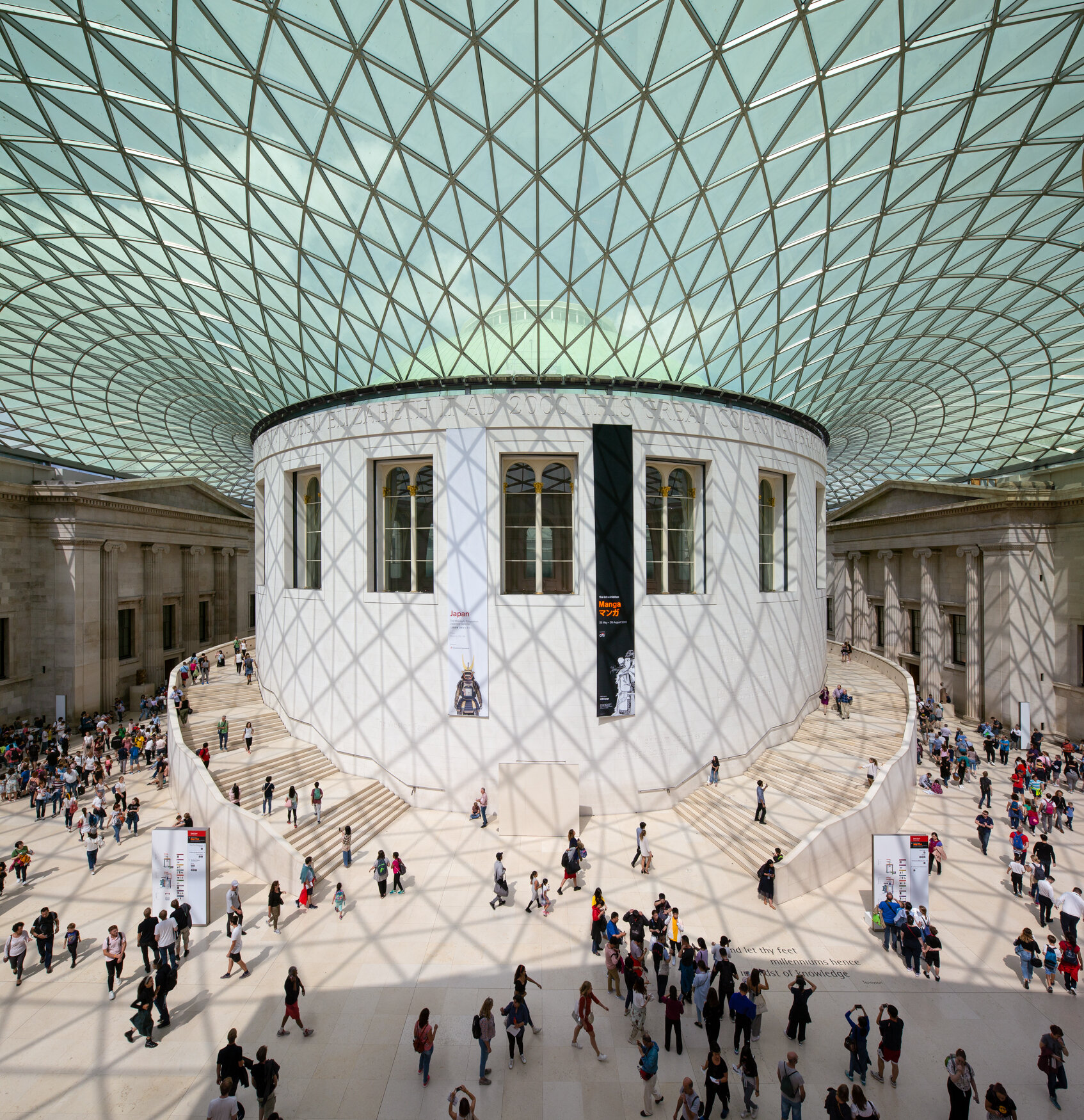 GREAT COURT AT THE BRITISH MUSEUM, LONDON Foster + Partners