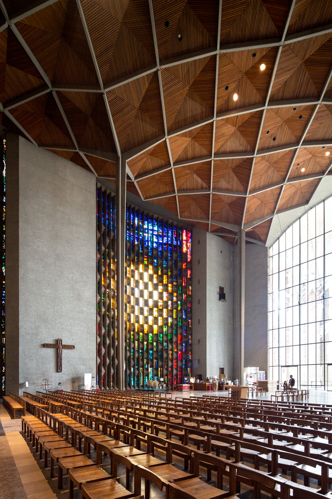 CATHEDRAL RUINS, COVENTRY, ENGLAND  by architect Basil Spence