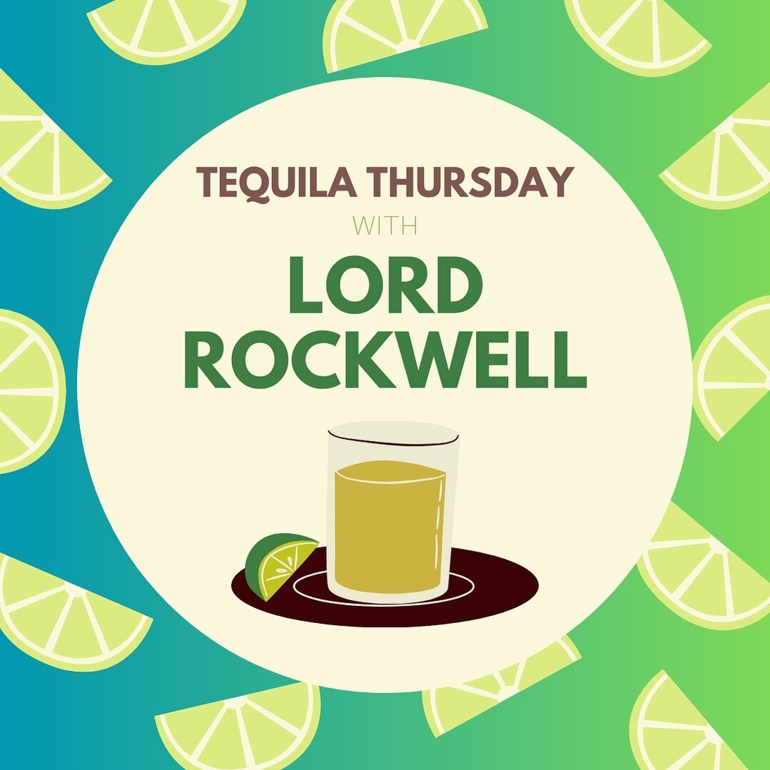 @lordrockwell is rolling up with all the bangers tonight for Tequila Thursday! 8pm-late. Come grab a few shots or frozen margaritas and get down on the dance floor with us. No cover.⁠
⁠
#slipperyslope #chicagodjs #logansquare #logansquarechicago #sco