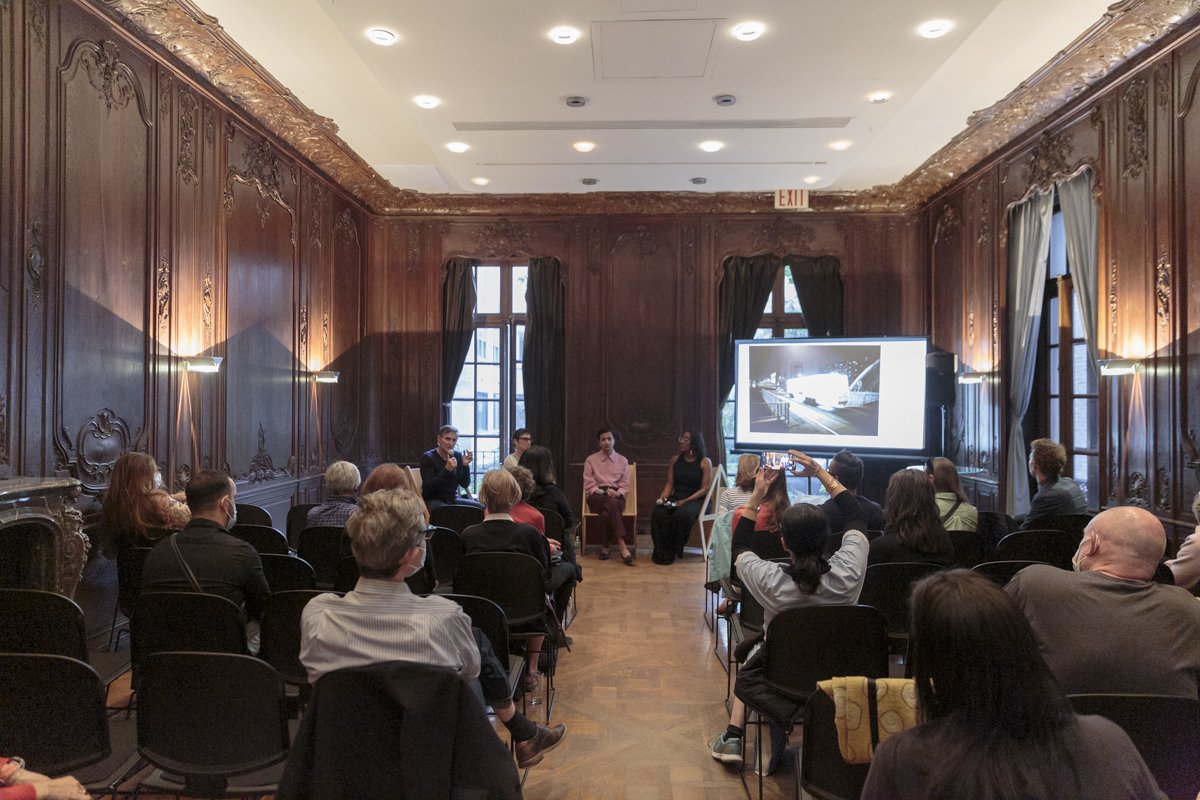  18 MAY 2022, MANHATTAN, NEW YORK: Panel discussion at 1014. CREDIT: SARAH BLESENER FOR 1014 