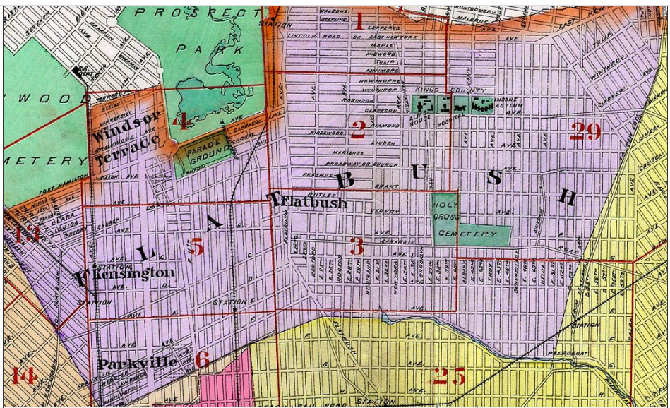 Flatbush Maps — Flatbush History
