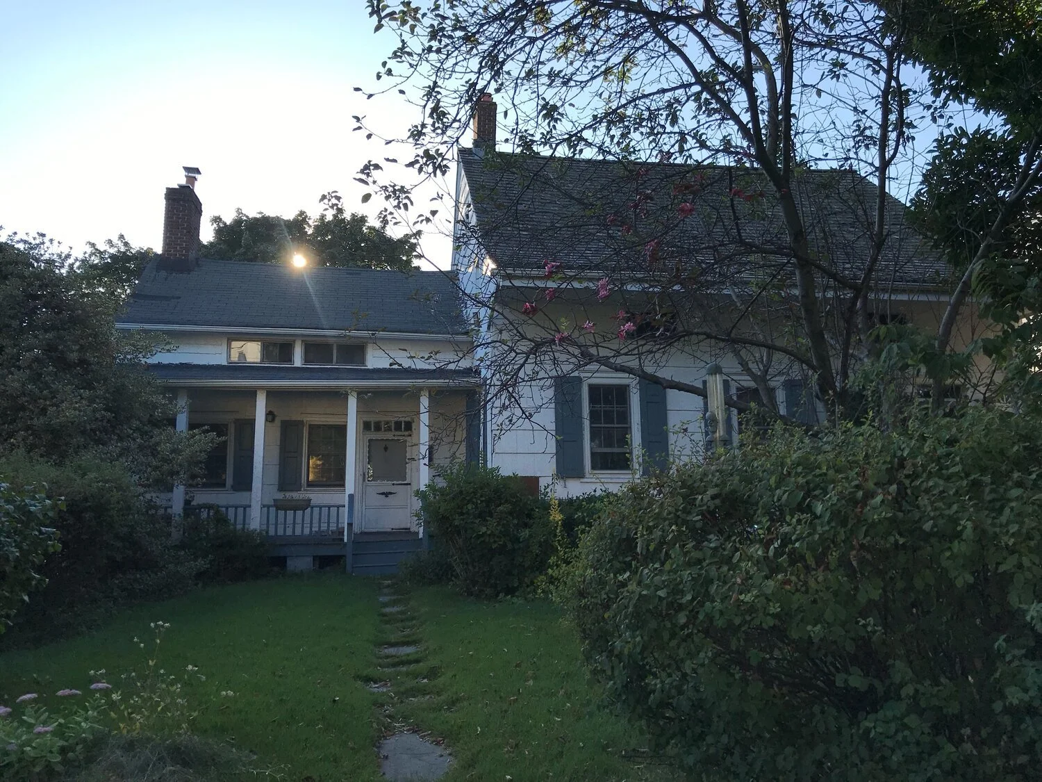 Stopping by the Joost Van Nuyse House