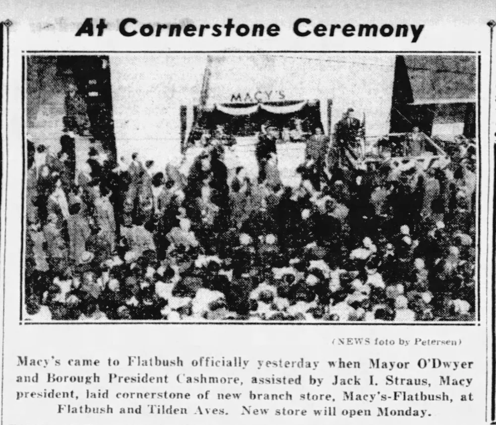 Still Missed: The Flatbush Macy's — Flatbush History