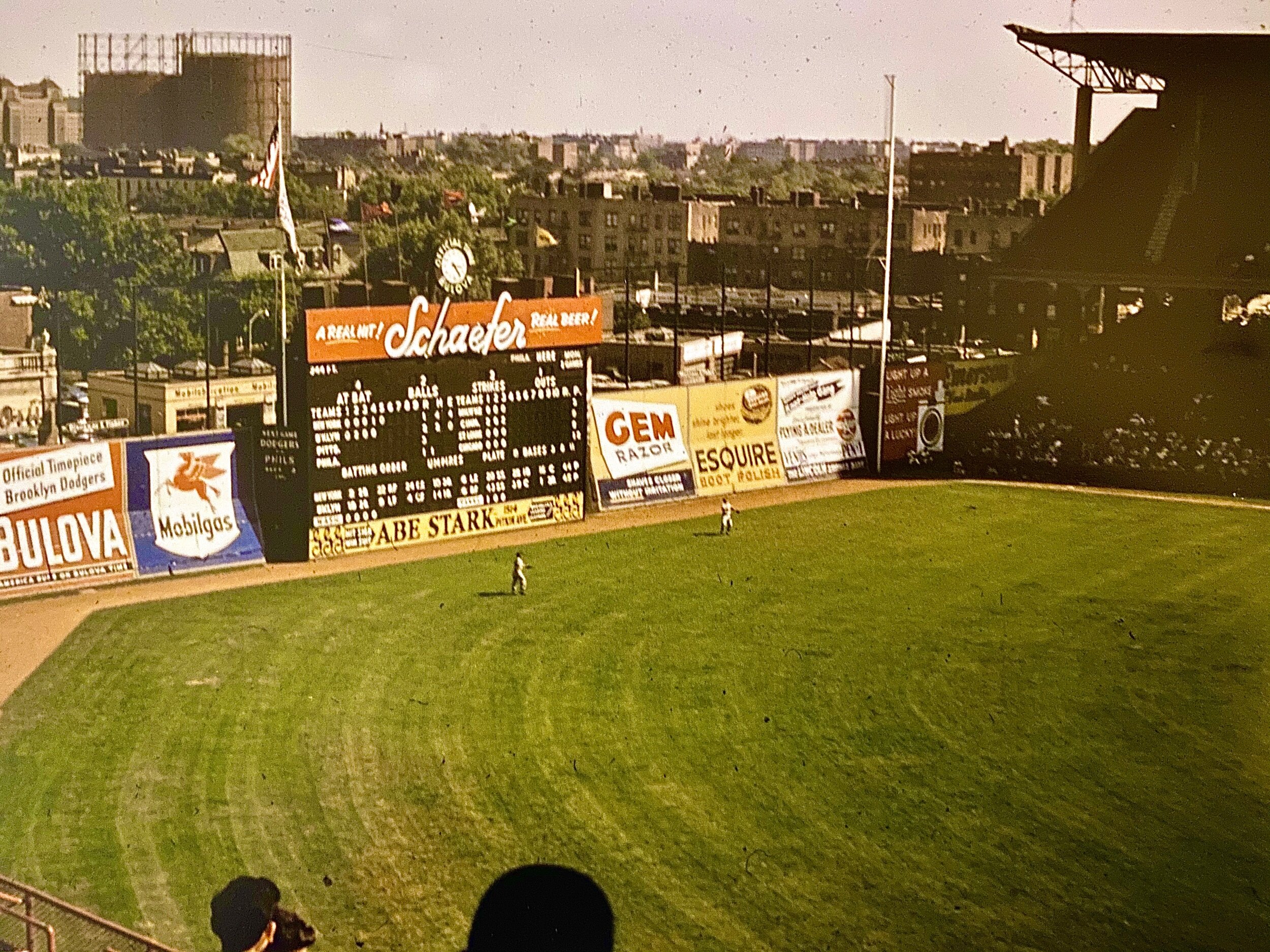 Brooklyn Dodgers Ebbets Field 1920s Street View 