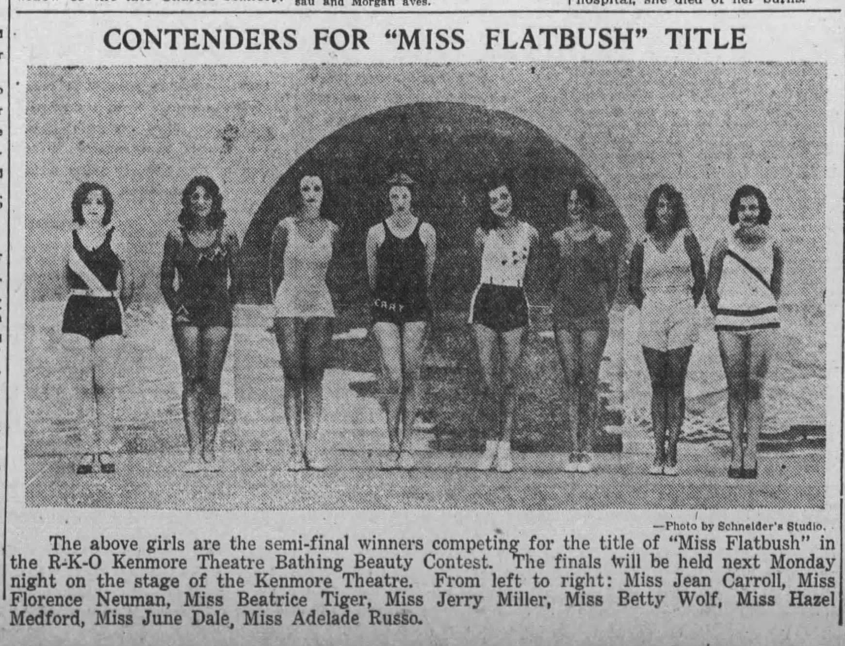 A Compendium of Miss Flatbushes