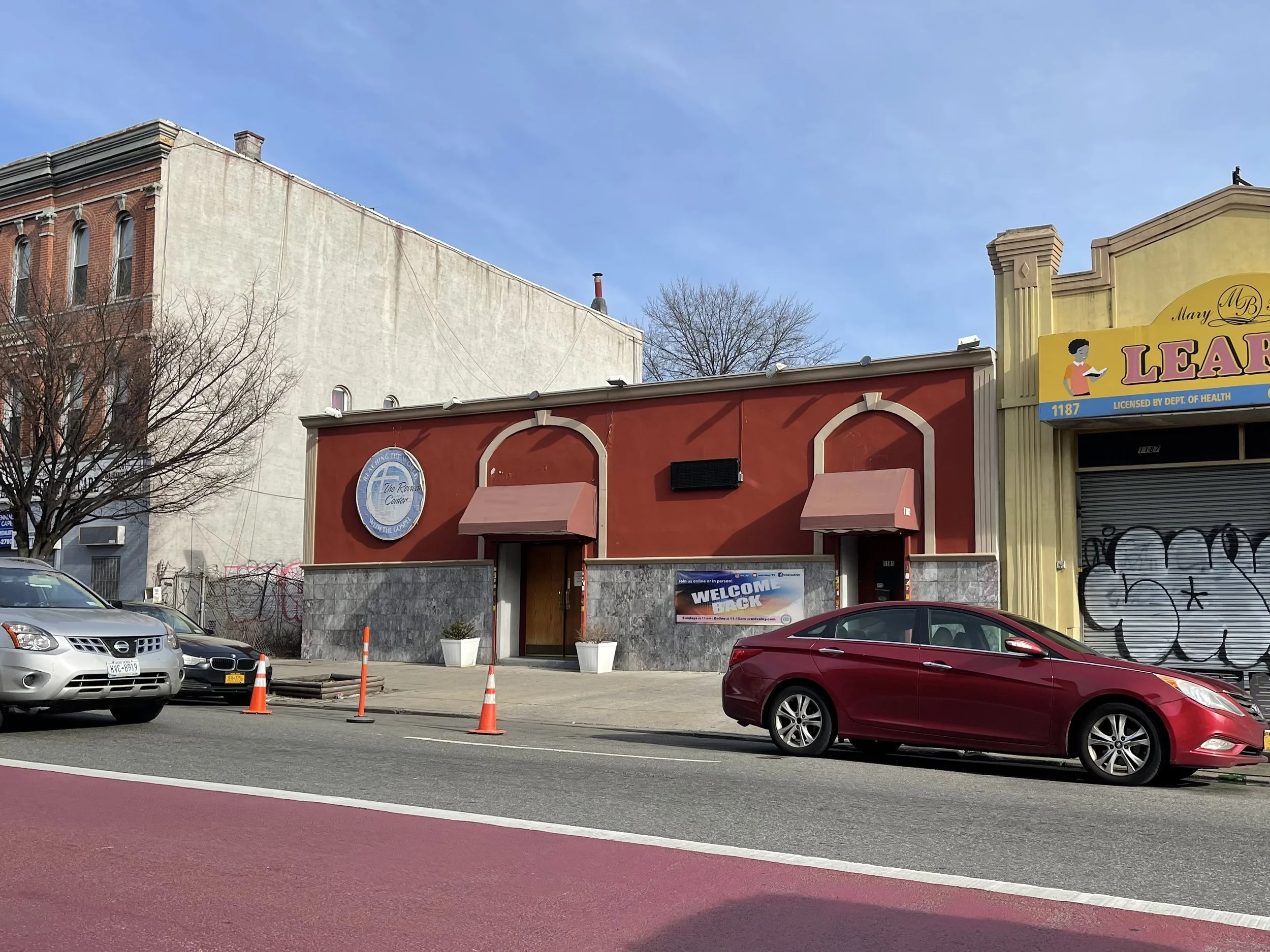 Then and Now Nostrand Ave near Fenimore — Flatbush History