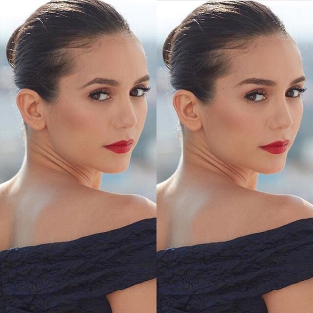 Nina Dobrev is already stunning but just slight changes to the eyebrows, including exposing the brow bone and opening up the eye area, will create more balance. This new shape would allow her to retain her youthful look even as she gets older.
+
#mic