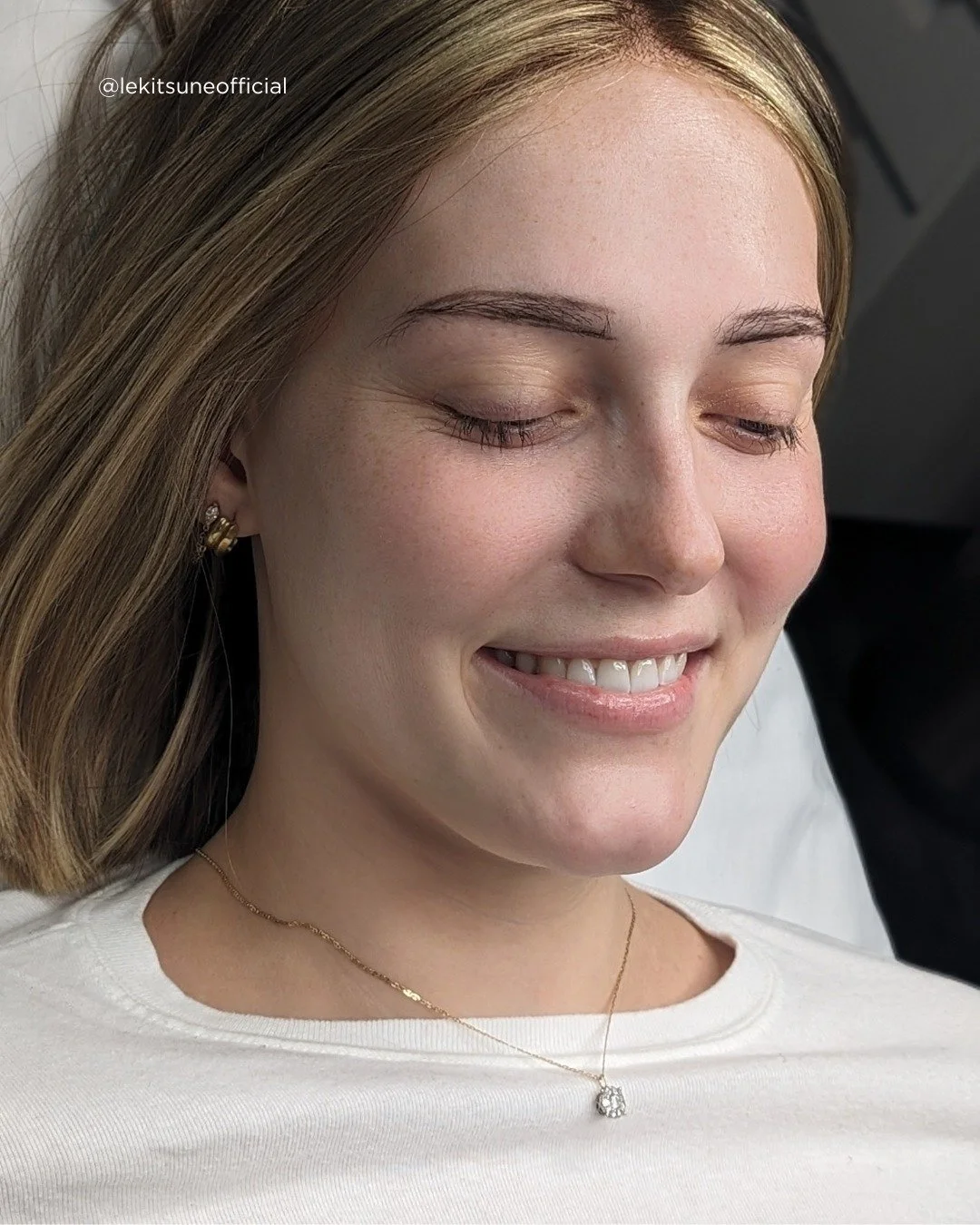 🎨 Seeking a canvas to express your unique style and personality? 💃 Experience the precision and artistry of Le Kitsun&eacute; and redefine your beauty routine! Book your appointment today and unleash your creativity. 💫 #Precision #LeKitsune #Perma