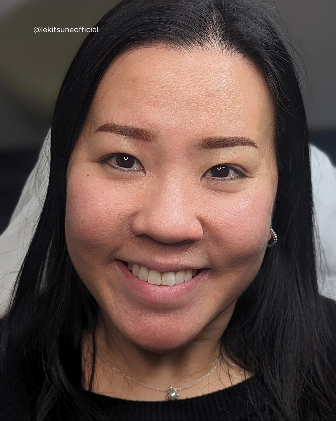 💫 Have you been curious about PMU brows but unsure if it's for you? We tailor each brow shape to each individual! No brow-stamping here. 🫣🥰 Boost your confidence and save time daily with PMU at Le Kitsun&eacute;! Book your consultation today. 🌟 I