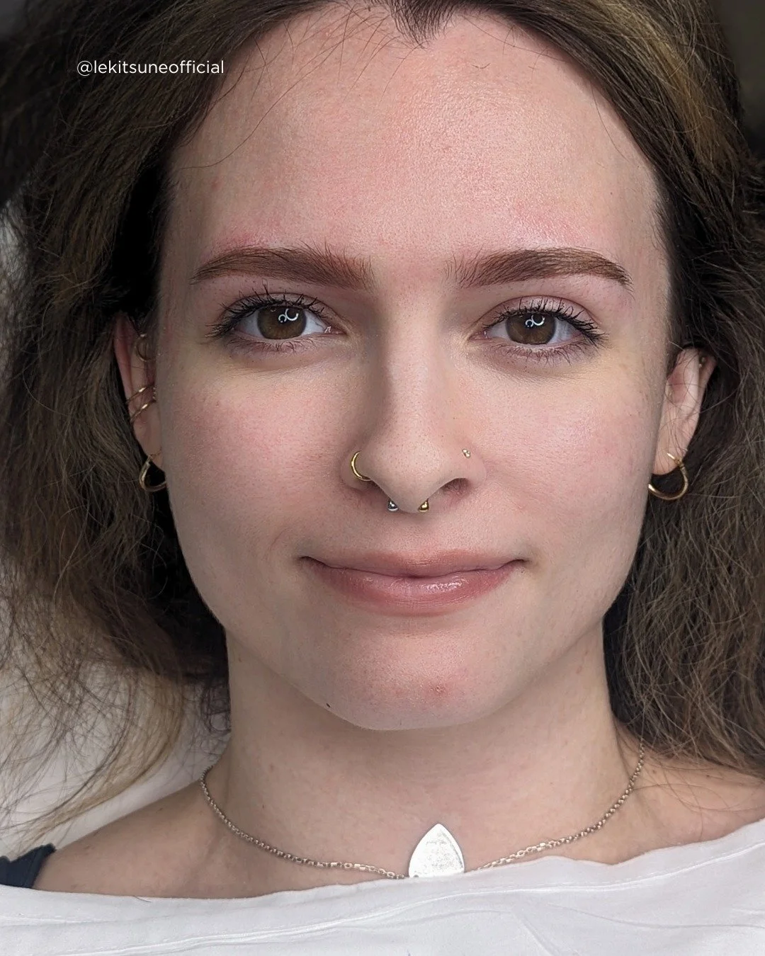 👀 It's hard to look away when brows bring out your best! ✨ "Brows are the singular most effective component in transforming your entire face." 👀 So make sure you place your face in good hands! But if you didn't have Le Kitsun&eacute; in y