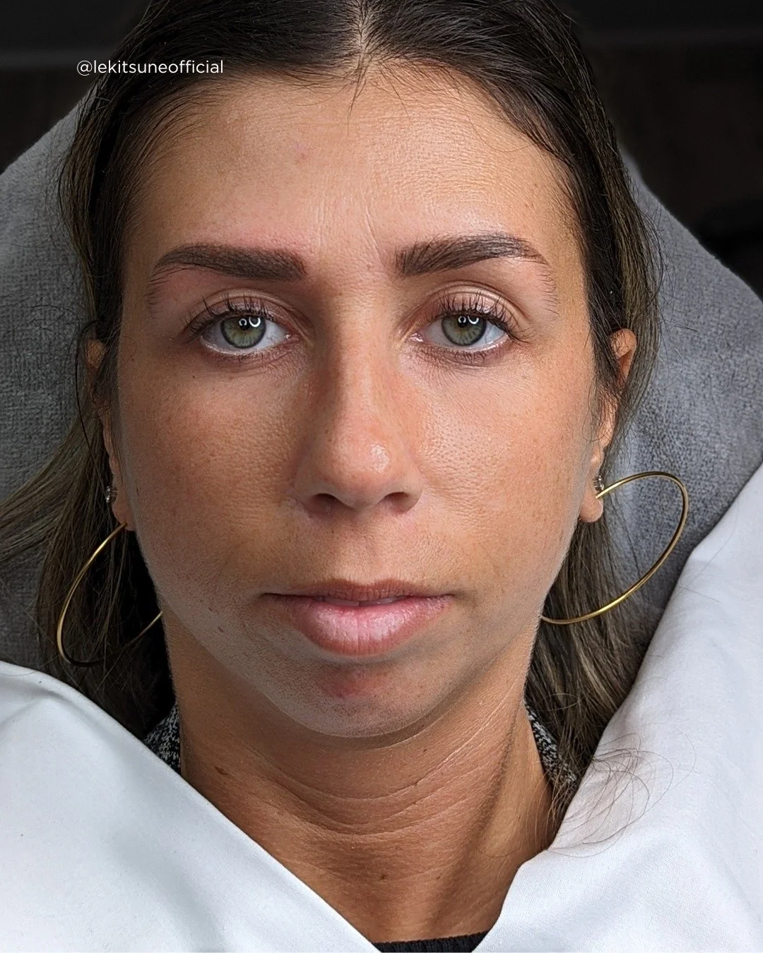 😳 Brows can make or break a face! Do you agree? Tag your bestie or someone who recognizes good brow game-- or-- tag someone who deserves the best brows! Anyone can achieve brow perfection with Hybrid technique at Le Kitsun&eacute;! Book your session