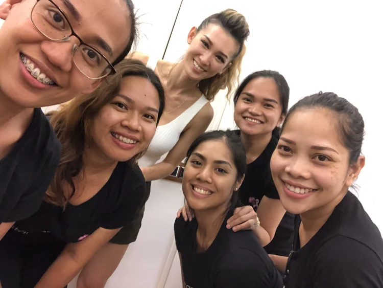 Le Kitsuné training graduates group photo