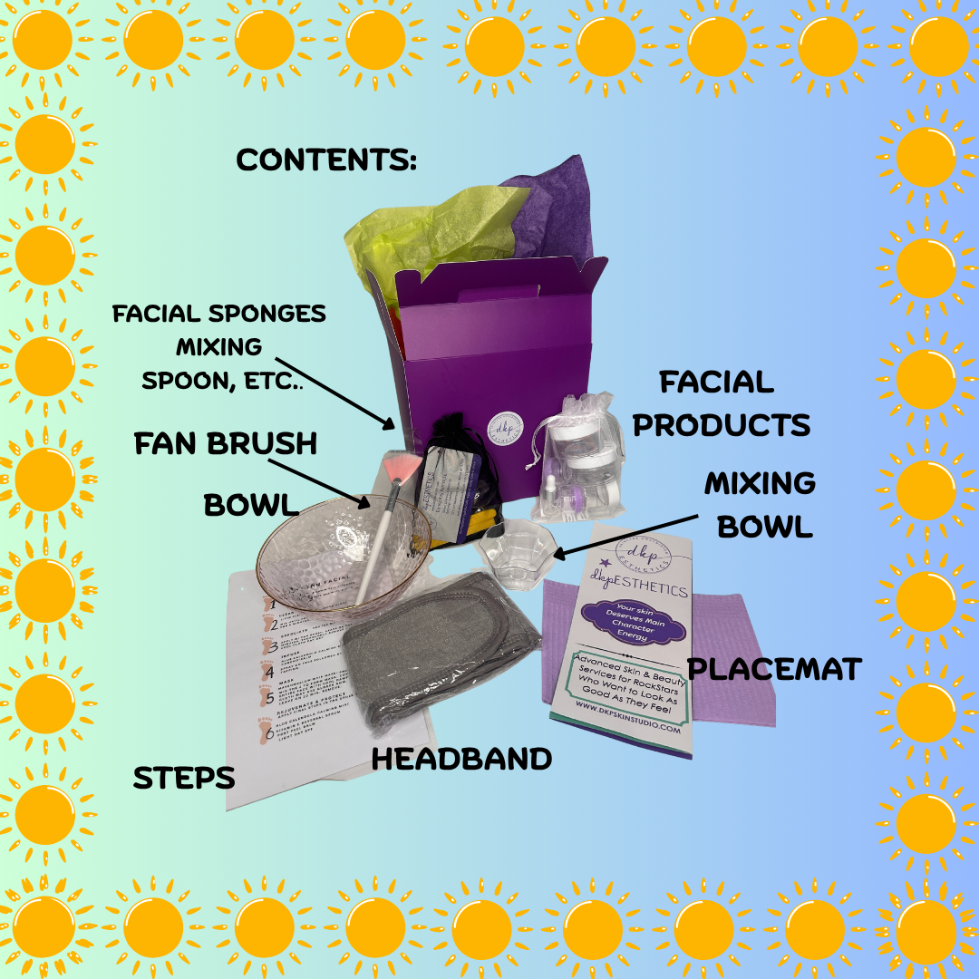 The Sunburn Facial Kit by dkpESTHETICS — Your Skin's Emergency Cool Down - dkpESTHETICS skin studio