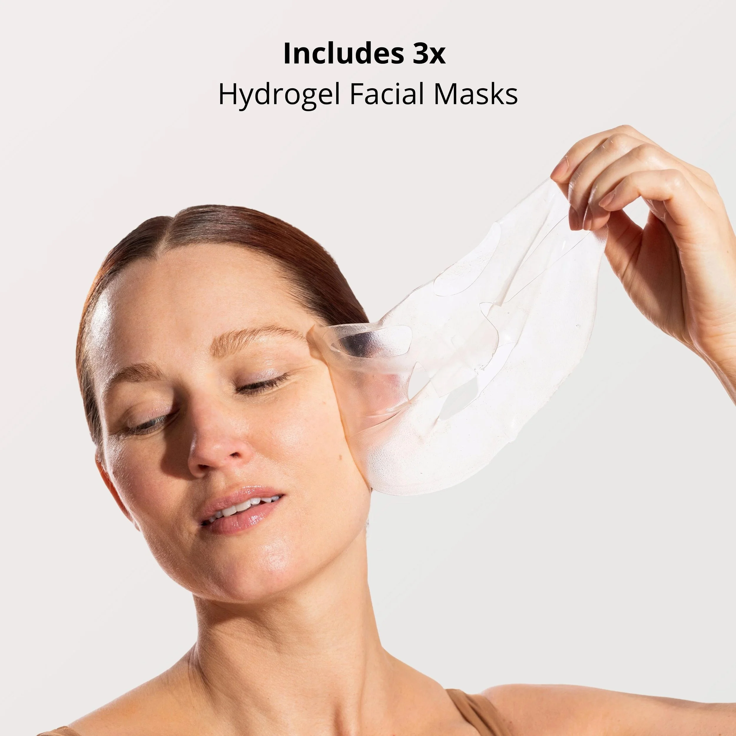 3-pack Hydrogel face masks