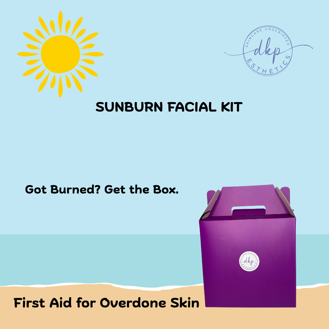 The Sunburn Facial Kit by dkpESTHETICS — Your Skin's Emergency Cool Down