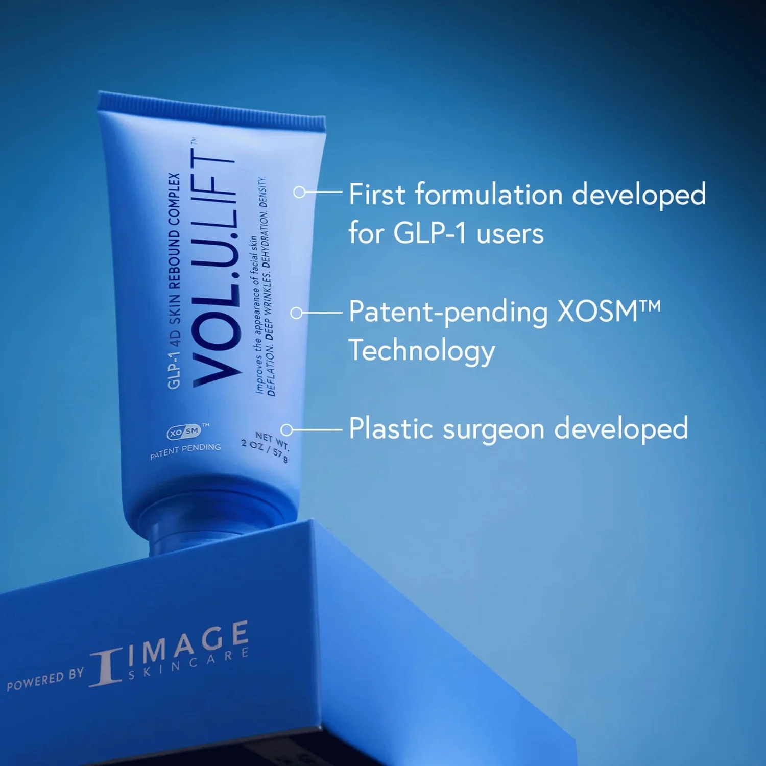 Improve Skin Volume that is associated with rapid weight loss