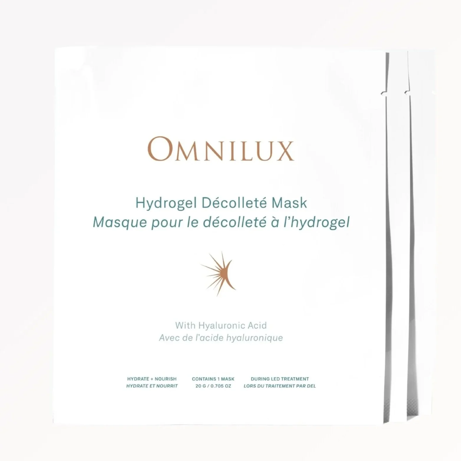 Omnilux Hydrogel Décolleté Mask