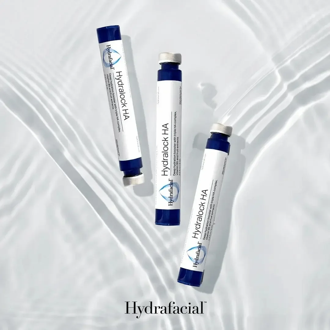 Hydralock HA booster for hydrafacial at dkpESTHETICS 