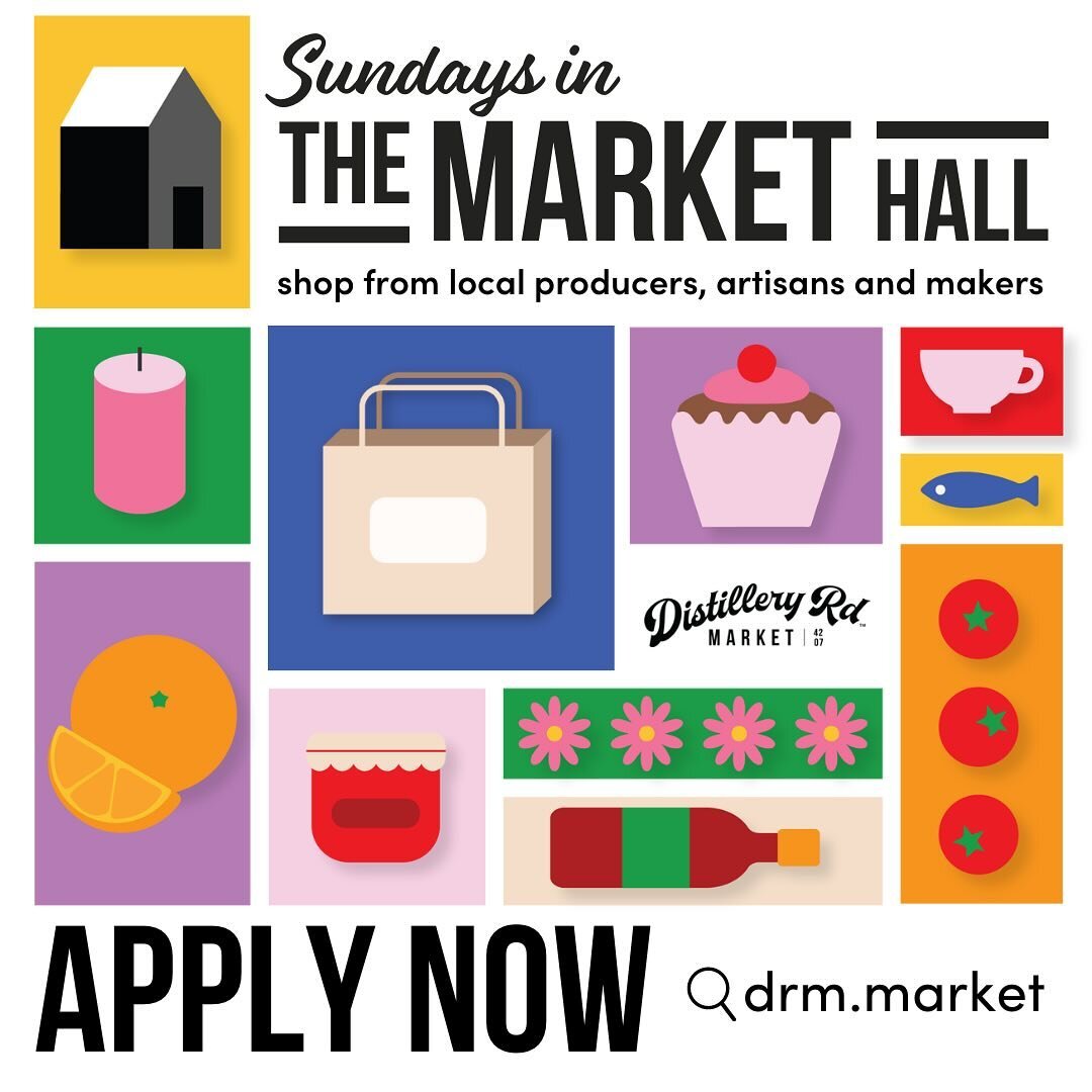 🌟 Calling all talented local producers and makers! 🌟 April &ndash; July Applications are now open for our Sunday Market series!

Are you ready to showcase your amazing products to a wider audience? Then look no further! Join us at the Distillery Ro