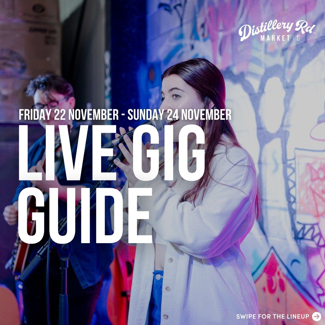 🎶 Get ready to groove! This weekend, Distillery Road Market is bringing the beats with an incredible live music lineup! From soulful blues to rocking funk tunes, there's something for every music lover. Don't miss out on the rhythm and vibes&mdash;j