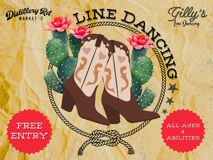 Linedancing at DRM