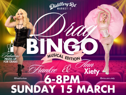 Drag Bingo at DRM
