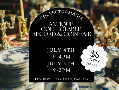 Collectormania Antique, Collectable, Record and Coin Fair