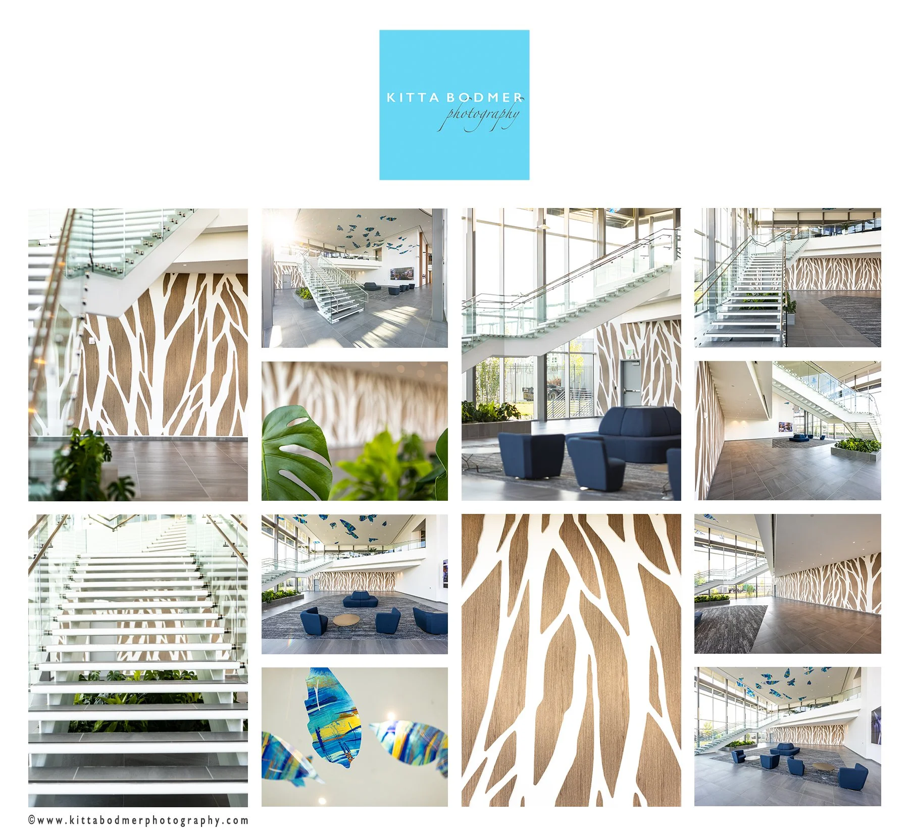 Unika Vaev Wall Covering Installation in Professional Commercial Building in Hillsboro OR | Kitta Bodmer Photography