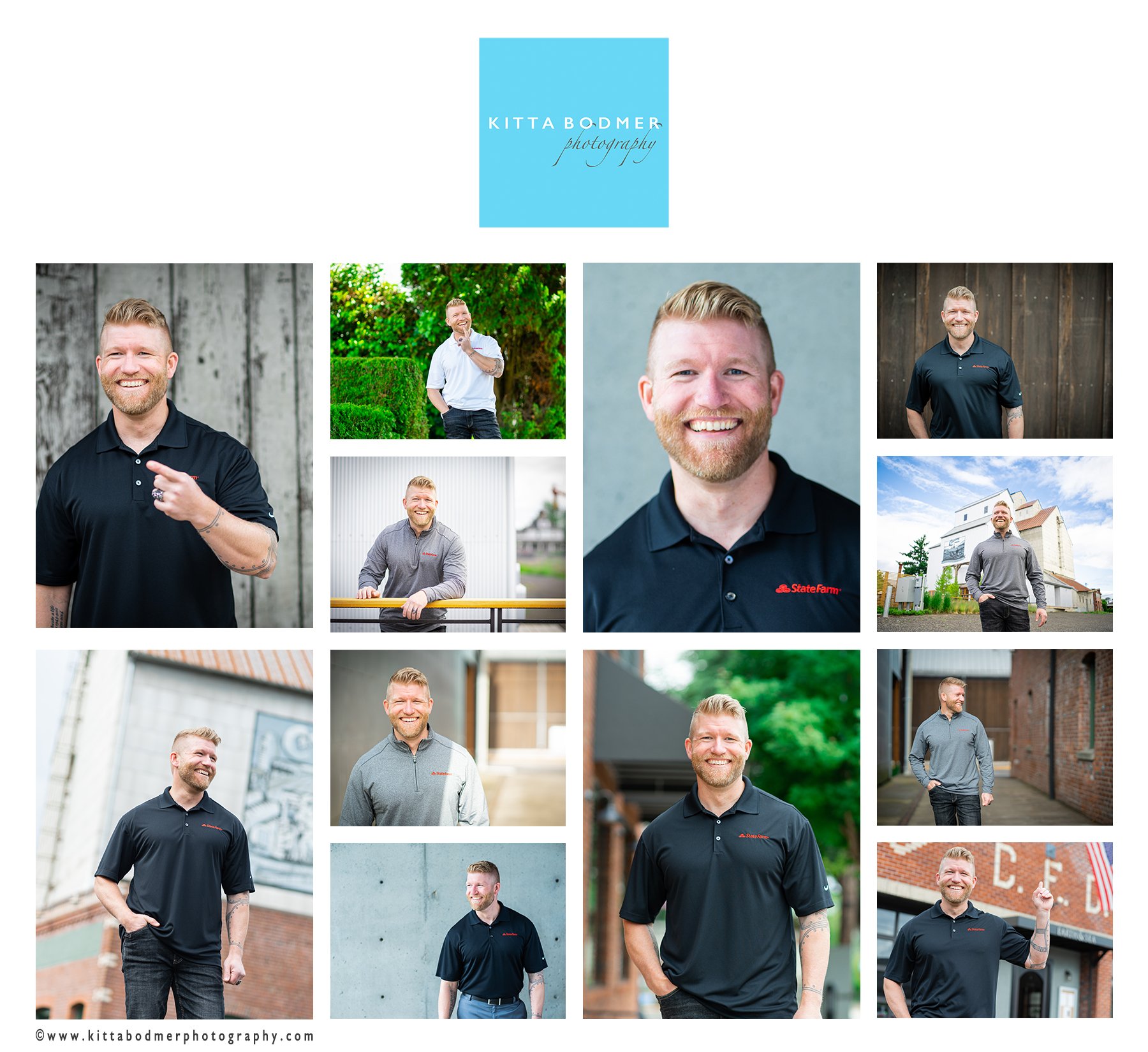 Raven Schreiner State Farm Insurance Agent Website and Social Media Photos | Kitta Bodmer Photography