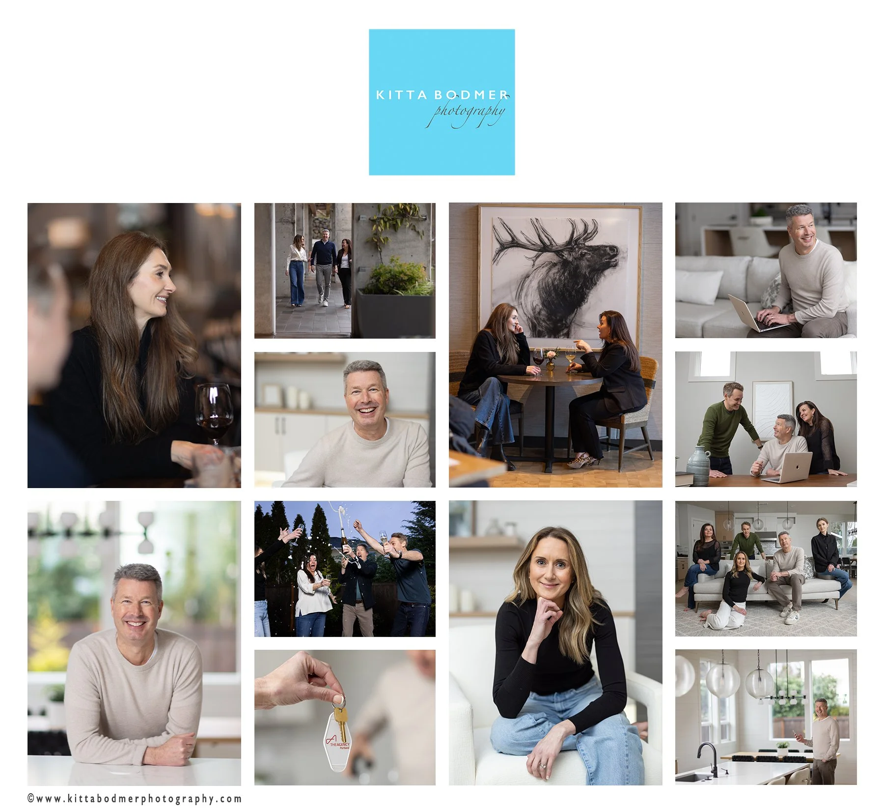 The Dirk Hmura Team with The Agency Real Estate in Portland OR | Kitta Bodmer Photography