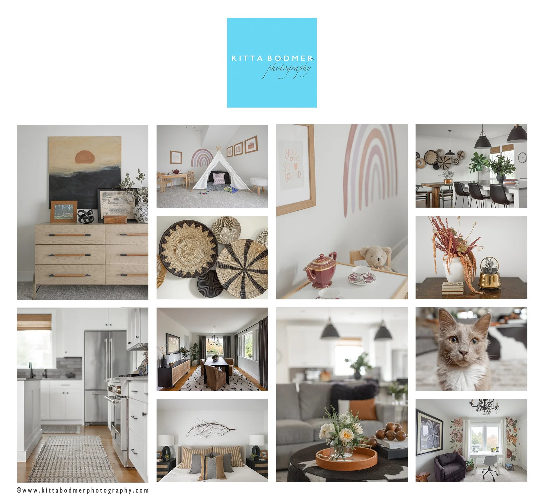 Sharon Newman interior design portfolio photography in Multnomah Village OR | Kitta Bodmer Photography