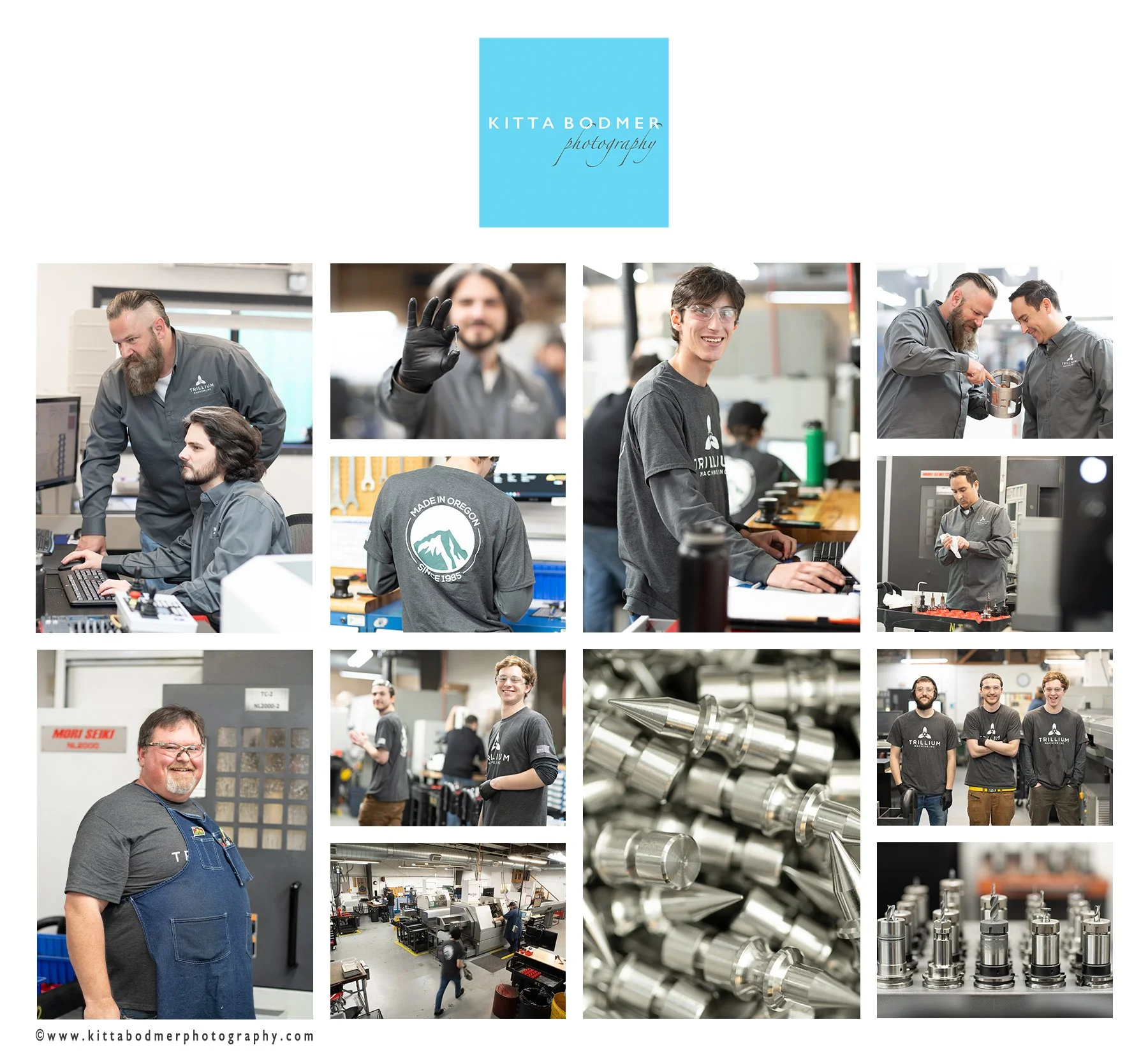 Industrial manufacturing expertise and capability image photo session development for brand building | Kitta Bodmer Photography