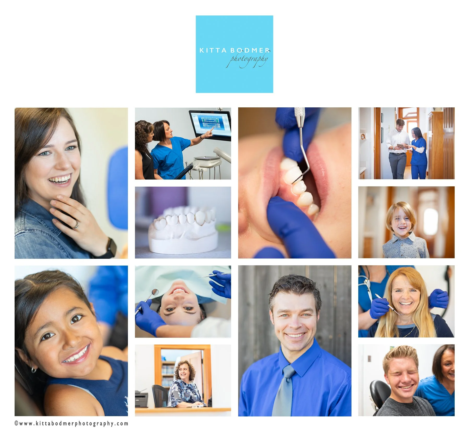 Dentist Office Headshots and Website Photography for Foutz Family Dental in Medford OR | Kitta Bodmer Photography