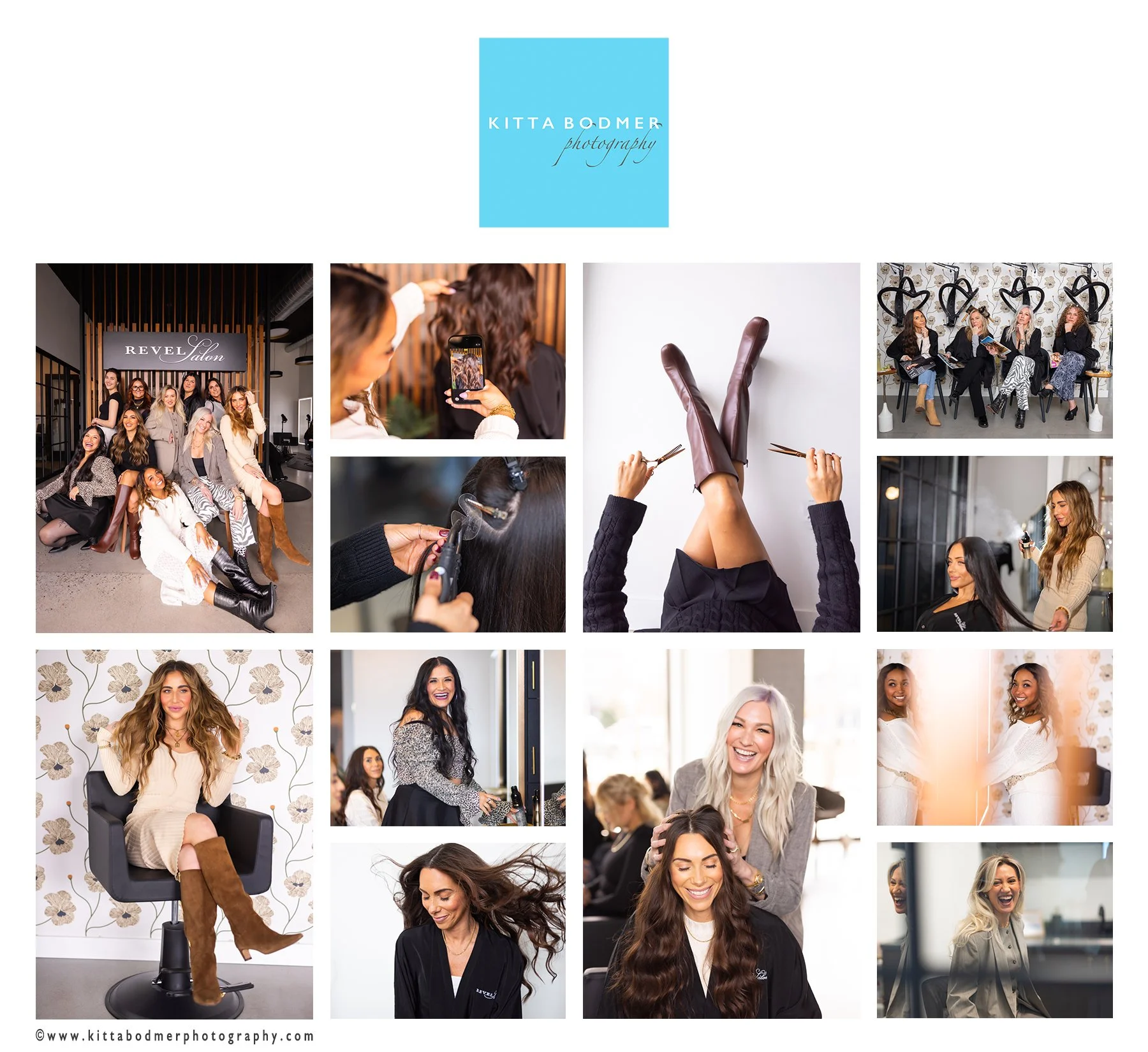 Revel Salon At The Waterfront Vancouver WA brand building photo shoot sponsored by The Springs Living | Kitta Bodmer Photography