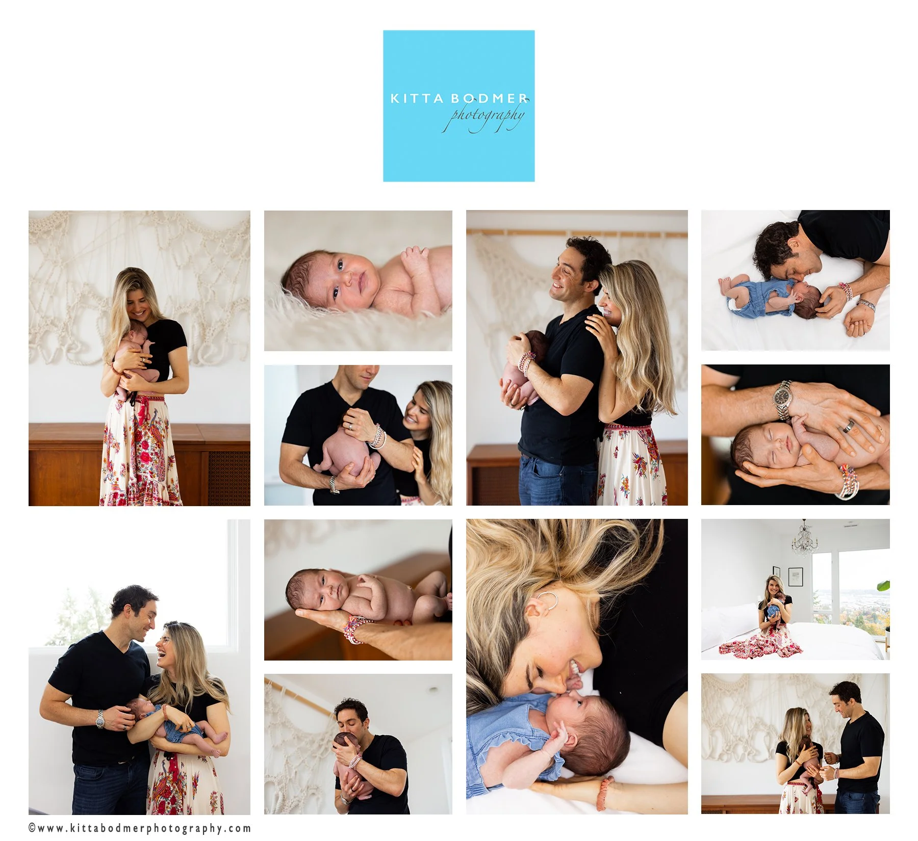 Family photography featuring the newborn as the start of the show | Kitta Bodmer Photography