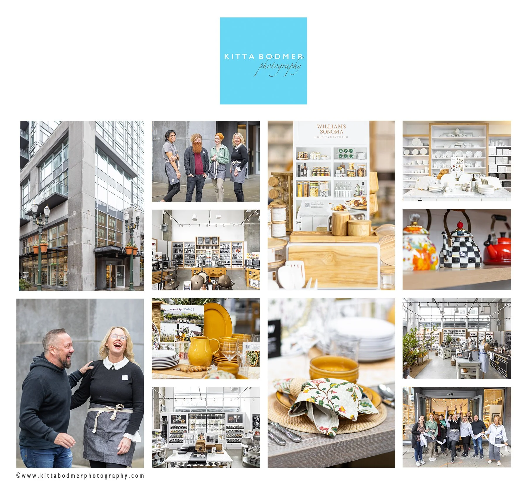 Williams Sonoma Grand Opening Store in the Pearl District Portland Oregon | Kitta Bodmer Photography
