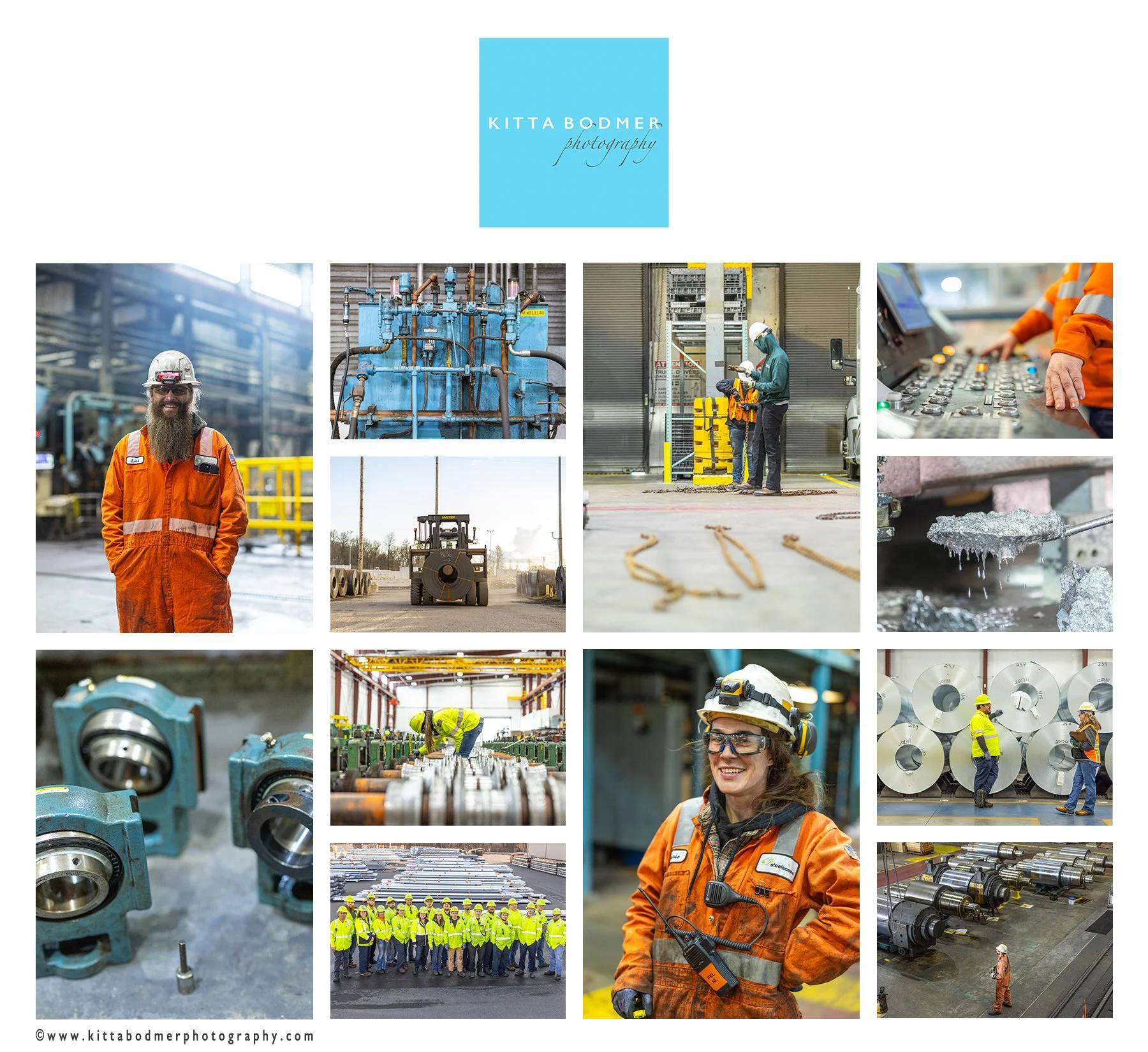 Steelscape Steel Manufacturing Plant Industrial Location and Workspace Website Photos | Kitta Bodmer Photography