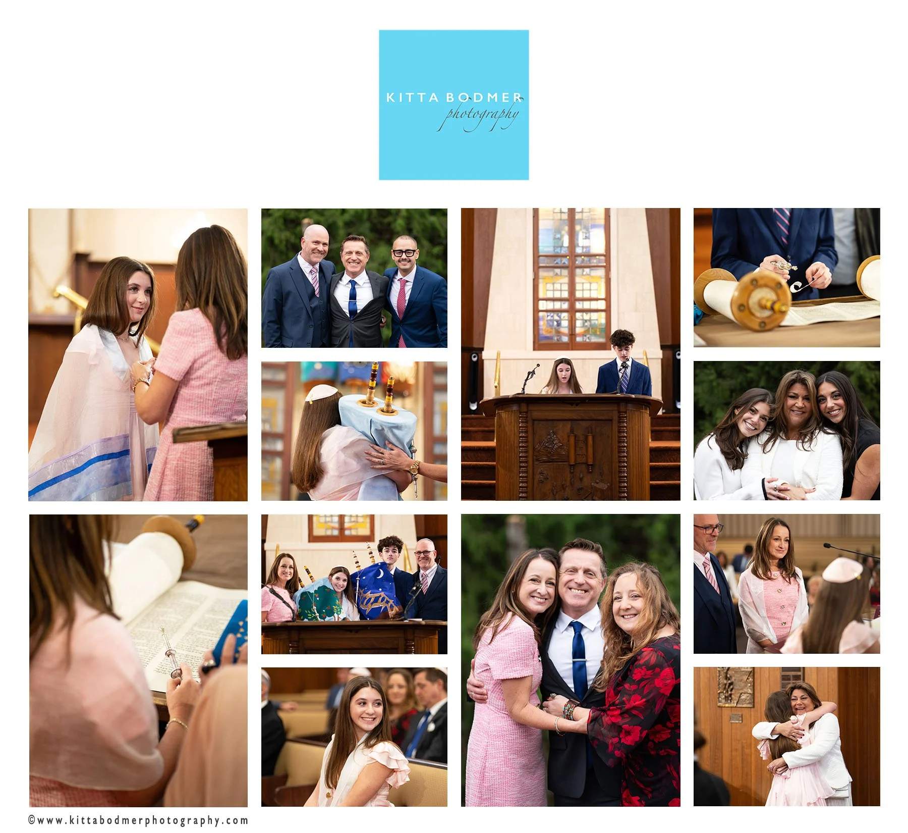 Bat Mitzvah Service Photography at Neveh Shalom Portland OR | Kitta Bodmer Photography
