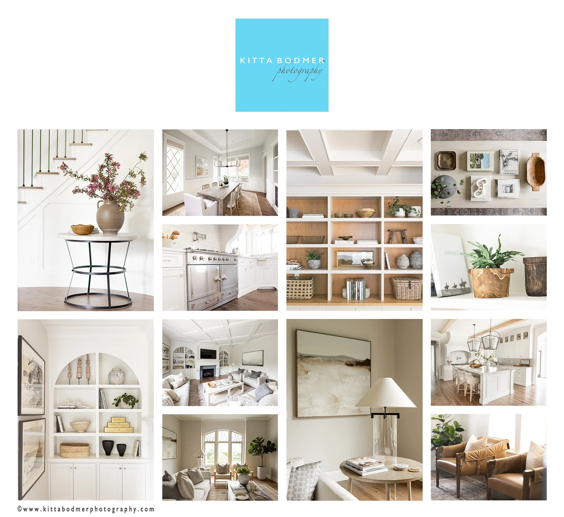 White and Neutrals Design Portfolio Session for Megan Sullivan and Sullivan Design Studios in West Linn OR | Kitta Bodmer Photography