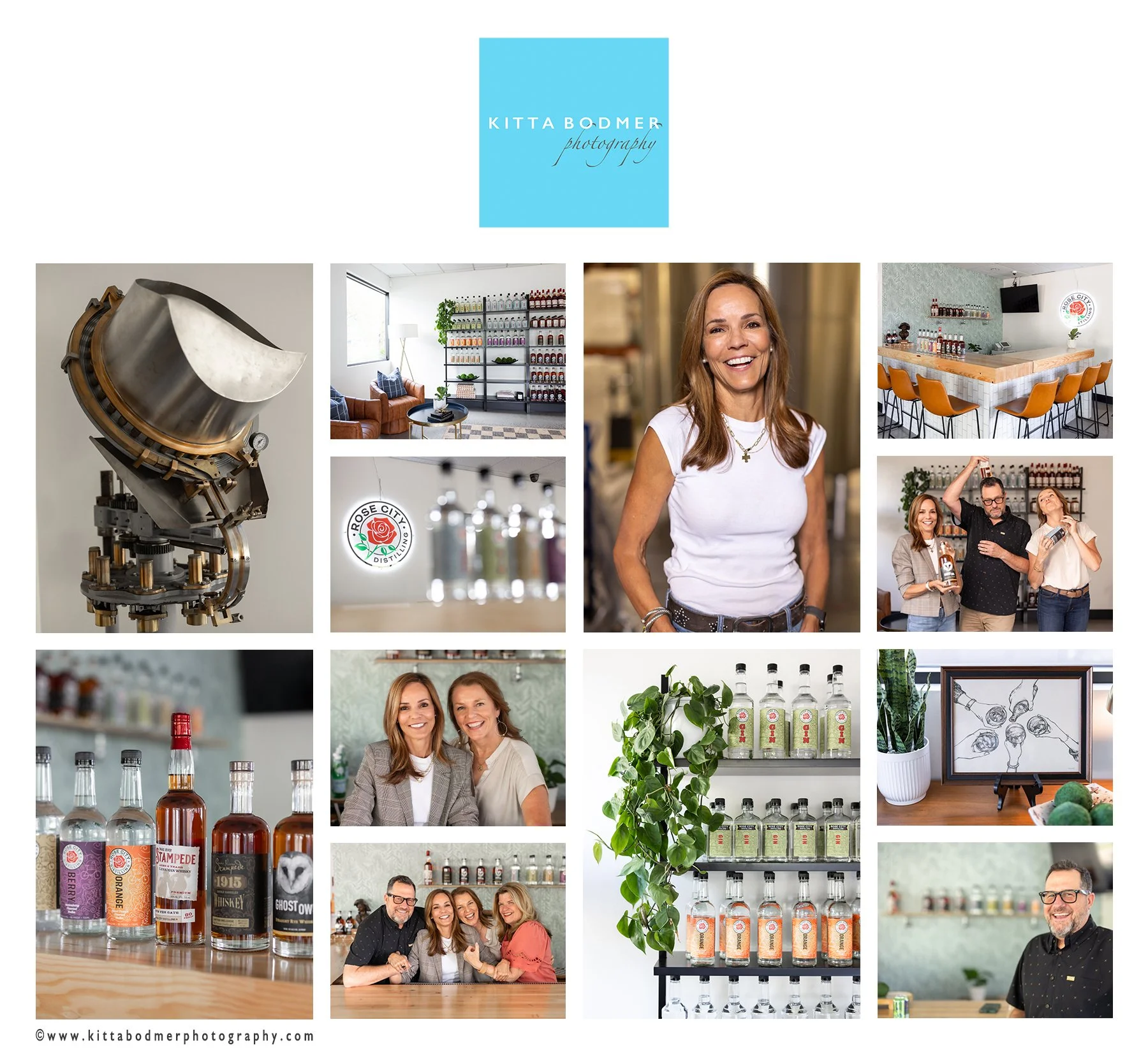 Rose City Distilling new management and product rollout branding photo session | Kitta Bodmer Photography