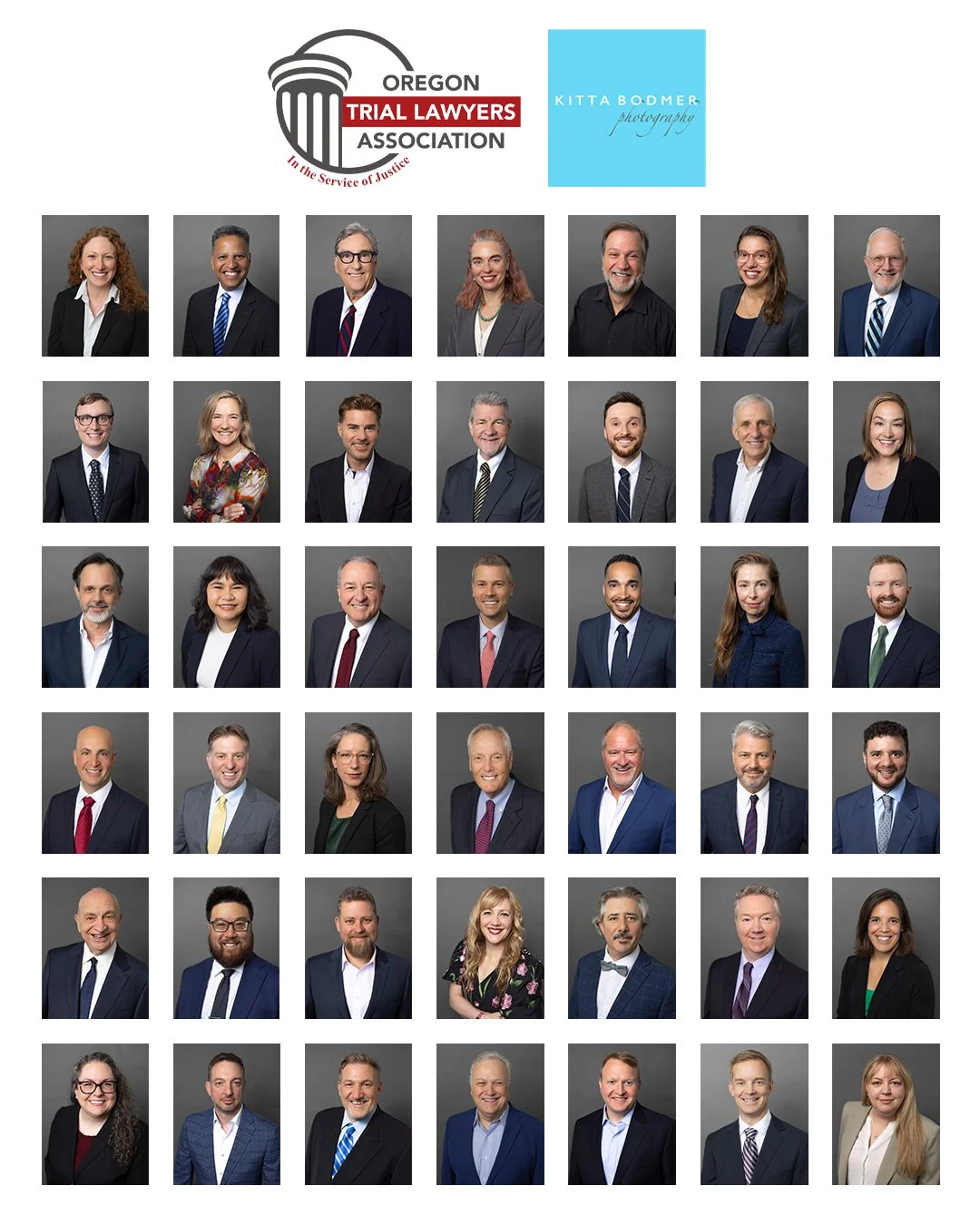 Oregon Trial Lawyers Association Guardian Members Headshots Event | Kitta Bodmer Photography