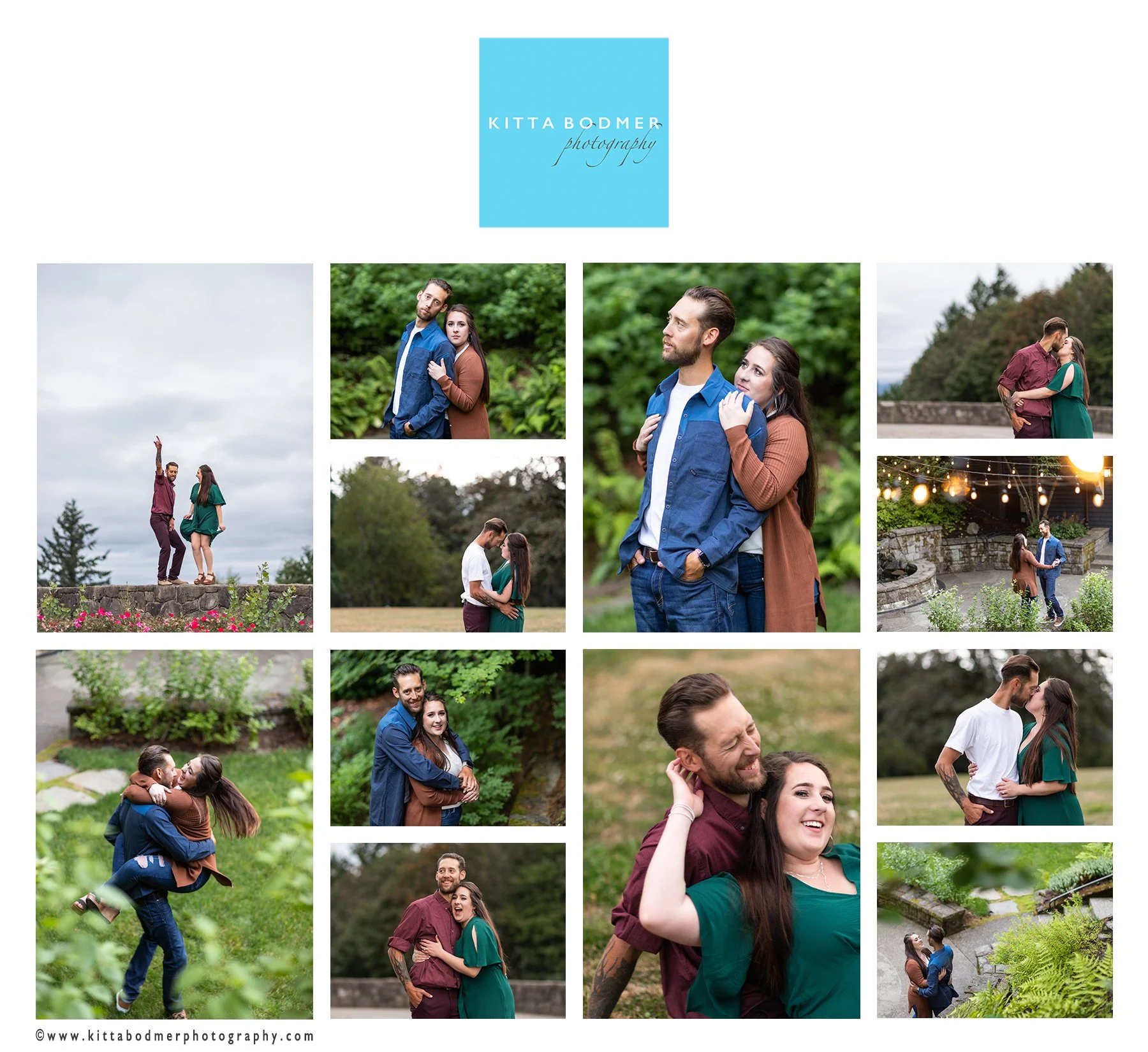 Our studio and studio grounds are a romantic local for proposal and engagement photos | Kitta Bodmer Photography