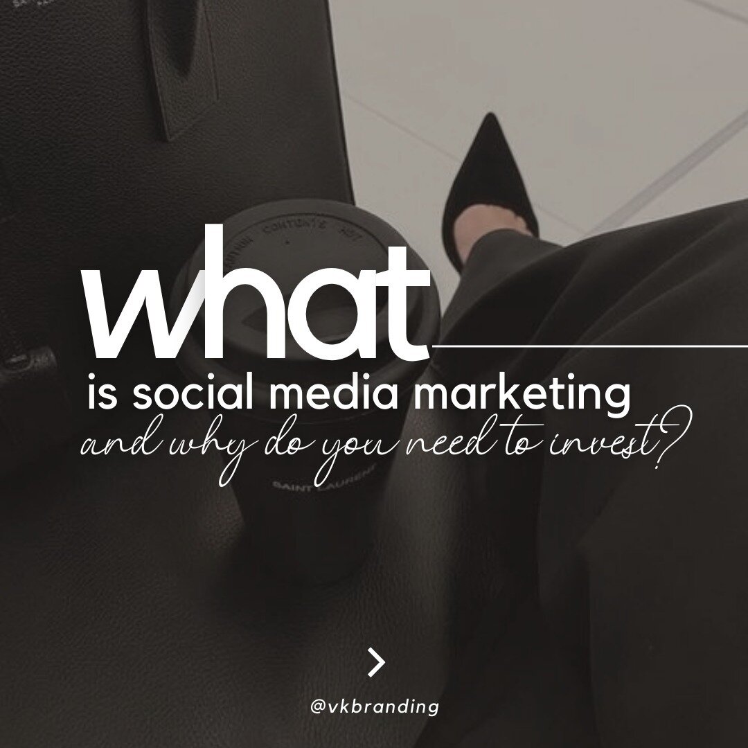 This is the absolute basic for marketing and promoting your business; Social Media Marketing is too simple, yet essential for growth &amp; long-term success.
~~~~~
If you would like a customised social media marketing strategy, DM me.

Vanessa
#vkbra