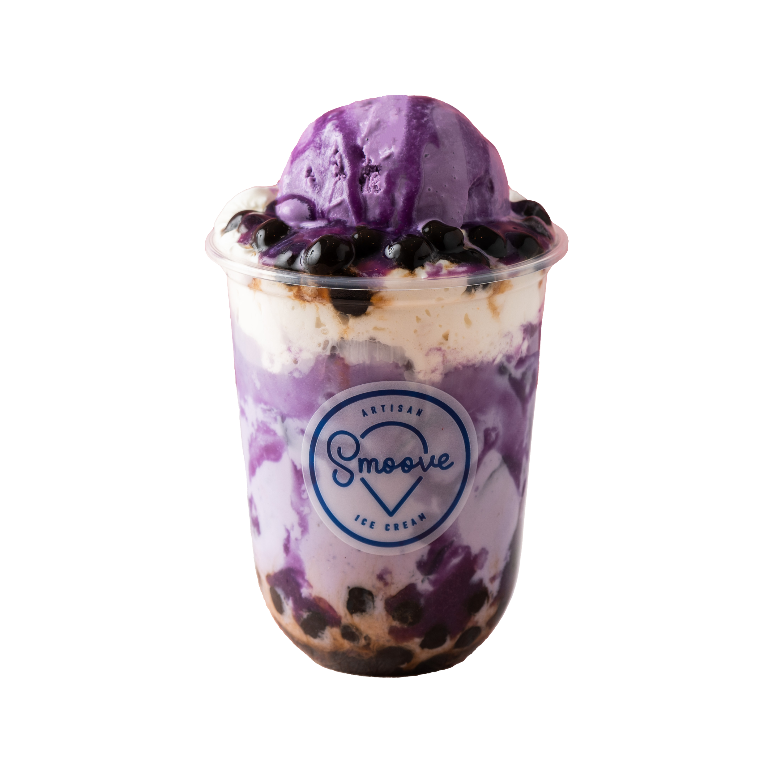 Ube Boba Float 16oz