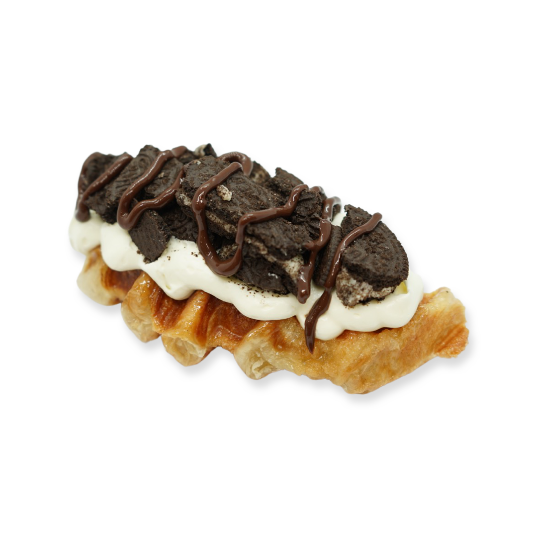 Cookies and Cream Croffle